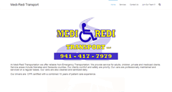 Desktop Screenshot of medireditransport.com