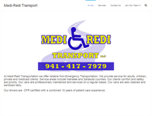 Tablet Screenshot of medireditransport.com